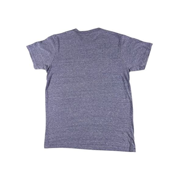 League TCUA Arch Logo Tri-Blend Heather Purple T-Shirt Medium - Picture 6 of 6